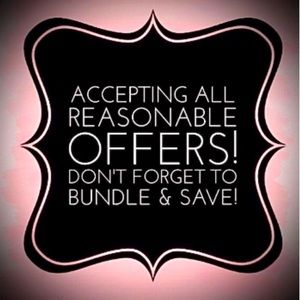Taking reasonable offers 🤗🛍